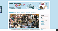 Desktop Screenshot of mineralienboersen-riamayer.de